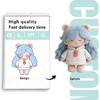 Fabricant professionnel OEM de jouets en peluche sur mesure, production de poupées en peluche personnalisées à partir de votre illustration conceptuelle, production de formes sur mesure