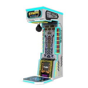 Máquina de simulación de boxeo operada con monedas 2025 Arcade Dragon Fist Power Hammer Strength Punching Game, entretenimiento deportivo con 1 año de garantía - Product Image 2