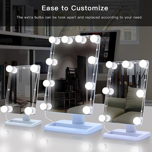 Luminaires Led pour miroir à maquillage, lampes de miroir de Table de toilette, kit de lampes à 10 ampoules pour coiffeuse, 5V - Product Image 6