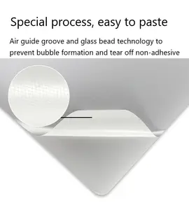 LFD907 Anti-Fingerabdruck-Notebook-Schutz folie Set mit 5 Laptop-Skins-Aufklebern für MacBook