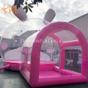 Maison à bulles transparente de 7m de diamètre <span class=keywords><strong>Ballon</strong></span> gonflable Central Park Maison à bulles gonflable commerciale en PVC - Product Image 6