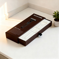 Boîte d'emballage de luxe pour rasoir de sécurité pour homme avec inserts en mousse et en papier, boîte rigide en carton jetable
