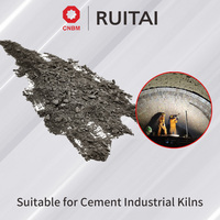 Mélange de ciment alumineux résistant à l'usure pour four à ciment, haute résistance, certifié CE ISO, fourni directement par l'usine Ruitai