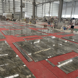 High Quality Luxury Blue Silk Quartzite Tiles Wall Floor Glossy Polished Natural <b>Stone</b> Hotel Indoor/Outdoor Decoration TMZ <b>Stone</b> - Product Image 4