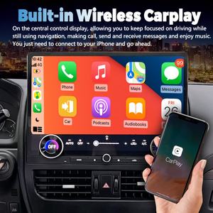 Radio para Auto con Pantalla Táctil Android 13 de 16.8 Pulgadas para Toyota Prado 120 2002-2009 y Lexus Gx470, Reproductor de Video GPS, Multimedia HU - Product Image 2