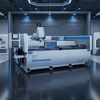 Centre d'usinage CNC PARKER 4 axes certifié CE pour le perçage, le fraisage et le taraudage de l'aluminium pour la fabrication de fenêtres et de portes