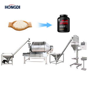 Mezclador de Tambor Químico Industrial con Elevador Automático, Máquina de Llenado de Polvo y Partículas de 400L para la Industria del Embalaje - Product Image 2