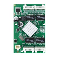 Commutateur Ethernet POE Gigabit PCB 2 + 2 PH2.0 8PIN Ports Network POE Switch Board Gigabit Desktop Switch Hub Smart Parking System