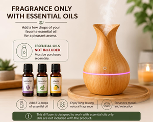 200ML Wood Humidifiers Aroma <b>Diffuser</b> Usb Mini Air Perfume <b>Diffuser</b> <b>Electric</b> Fragrance Essential <b>Oil</b> <b>Diffuser</b> for Home - Product Image 4