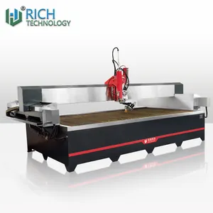 RICO waterjet corte máquina alta pressão água jato corte pedra telha cortador