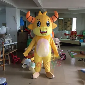 Funtoys sevimli inek bebek maskot kostüm hayvan karikatür Cosplay cadılar bayramı festivali parti olay için