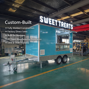 Food Truck, Bici da Caffè, Furgone per Catering, Camper Elettrico, Rimorchio Mobile per Caffè, Postazioni Cocktail, Caffetteria in Vendita - Product Image 1
