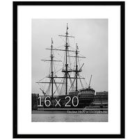 Ensemble de cadres photo en bois sur mesure Gallery Perfect S – Kit mural tendance pour suspendre photos et modèles