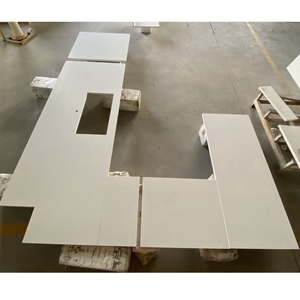 Jumbo Size Calacatta White Quartz <b>Stone</b> Slabs with Fine Veins for Kitchen Countertops Wholesale and Cheap price - Product Image 4