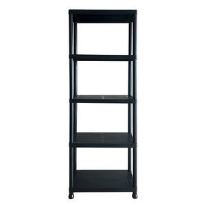 Estantería de Plástico para Almacenamiento en Casa, Garaje o Almacén, sin Tornillos, de 4 Niveles, con 5 Estantes - Product Image 4