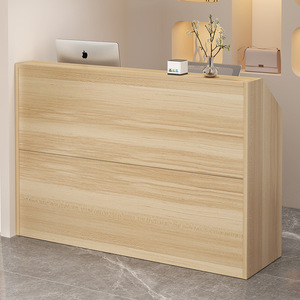 Bàn tiếp tân hiện đại tối giản cho Thẩm mỹ viện nhỏ hoặc cửa hàng quần áo quầy tính tiền Thiết kế bảng thanh toán - Product Image 2