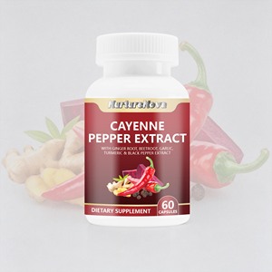 Capsules d'extrait composé de piment de Cayenne NurtureNova, 60 unités, compléments alimentaires nutritionnels pour adultes, <span class=keywords><strong>bienfaits</strong></span> antioxydants - Product Image 6