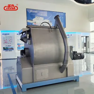 500kg 1000kg per lotto additivo animale mangime per mangimi in acciaio inox paddle mixer