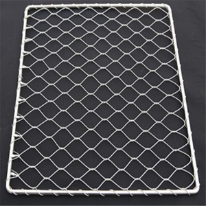 Filet de sécurité pour hélicoptère 50 mm * 50 mm en acier inoxydable 316, filet périmétrique pour la protection de sécurité - Product Image 2