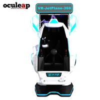 Máquina de Juegos de Realidad Virtual Oculeap Metaverse VR 360, Simulador de Vuelo de Montaña Rusa, Cine Volador de Realidad Virtual 5D, Parque Infantil Interior