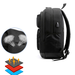 Sac à dos d'affaires multifonctionnel imperméable personnalisé, sac à dos intelligent antivol avec chargeur USB, sac à dos pour ordinateur portable avec chargeur USB - Product Image 6