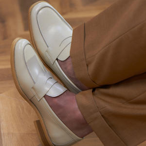 Nouvelles chaussures en cuir de vachette pour hommes, à bout carré, de haute qualité, chaussures décontractées pour affaires, antidérapantes et respirantes. - Product Image 3