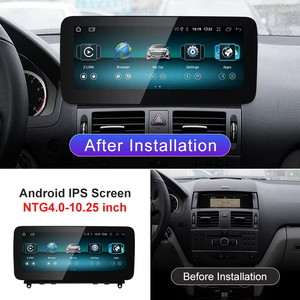 Estéreo GPS para Auto, Multimedia DSP Carplay 4G Android14 STWEI, Precio de Fábrica, 10.25 Pulgadas para Mercedes Benz Clase C W204 NTG4.0 - Product Image 6