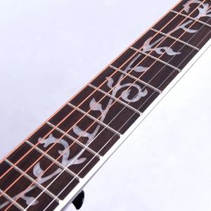 Bullfighter K6 Chameleon Guitare acoustique professionnelle de 41 pouces avec finition brillante solide et touche - Product Image 3