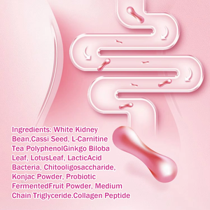 Complément Alimentaire Brûleur de Graisse <span class=keywords><strong>pour</strong></span> Adultes OEM ODM, Capsules Amincissantes à Base de Plantes, Marque Privée, Probiotiques, Collagène Peptidique, Détox <span class=keywords><strong>pour</strong></span> le Remodelage Corporel - Product Image 4