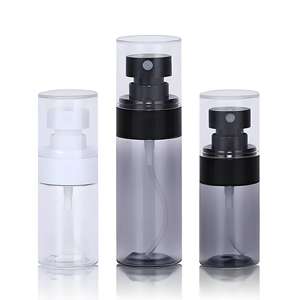 Plastic Mist Bottle with Spray Pump AS Transparent Cap - Product Image 1