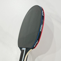 Raquette de ping-pong de marque Anyball de sport, raquette de tennis de table en bois de peuplier noir, deux raquettes avec ensemble de 4 balles, nouvel arrivage