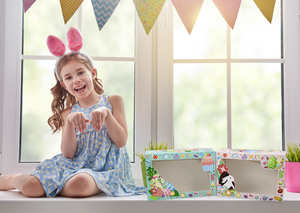 Boîtes à biscuits en forme d'œuf <span class=keywords><strong>de</strong></span> lapin sur le thème <span class=keywords><strong>de</strong></span> Pâques avec fenêtre, boîtes à beignets pour pâtisserie, fournitures pour fête <span class=keywords><strong>de</strong></span> Pâques, boîtes cadeaux pour enfants - Product Image 5