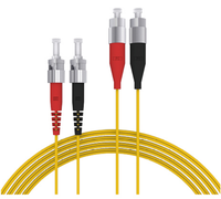 Cable de Fibra Óptica Inalámbrico ZAWEDA JC001 para Red LAN, LC Mononúcleo, Longitud Personalizable de 1-20m, 1 Año de Garantía, CA 100-240V