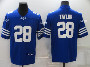 Maglie da Football Americano di Alta Qualità # 5 RICHARDSON # Maglia da Calcio con Numeri e Nomi TAYLOR 28 per Giovani, Bambini, Donne e Uomini - Product Image 3