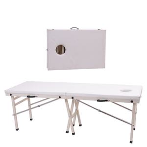 Portable Eight-<b>Legged</b> Massage Facial <b>Bed</b> Beauty Salon SPA Metal Physical Therapy Table Foldable Furniture Outpatient Care Hotels - Product Image 5