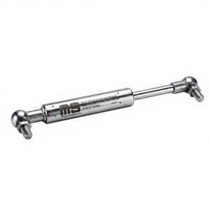 Vérin à gaz industriel en acier inoxydable AISI 316L MotionStruts IL10BJ-90-288-F1 10-21mm 455mm 17.91in 100-1250N - Product Image 1