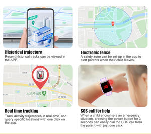 Montre intelligente 4G avec robot AI populaire en Europe <span class=keywords><strong>prix</strong></span> de gros de bonne qualité jeux d'apprentissage montre intégrée bouton SOS d'urgence - Product Image 3