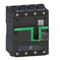 Disjoncteur à boîtier moulé Schneider d'origine en stock NSX160F TMD 125 4P3D F 40A AC400V 36kA MCCB Protection contre les surcharges de circuit