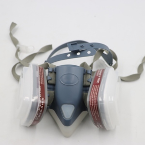 Industrial Half-Face Gas <strong>Mask</strong>, Anti-Organic Vapor / <strong>Chemical</strong> Gas, Dual Cartridge <strong>Respirator</strong> for Spray Painting - Product Image 5