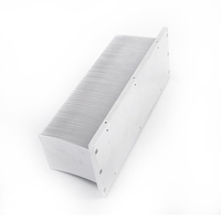 Pendingin CPU Tembaga Radiator Server 1U Kustom HTX