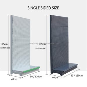 Scaffali Moderni per Negozi, <span class=keywords><strong>Design</strong></span> per Punti Vendita, Scaffalature Metalliche per Supermercati, <span class=keywords><strong>Mensole</strong></span> a Muro con Ganci, Espositori Metallici con Ganci - Product Image 5