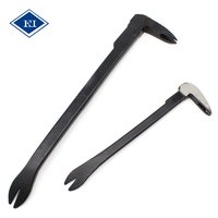 Barre de démontage multifonctionnelle en acier au carbone pour automobile, mini-pied-de-biche, extracteur de clous, barre de démolition avec extrémité ciseau et levier élevé
