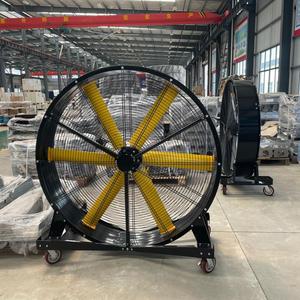 Ventilador HVLS Portátil de 1.2m para Gimnasio y Fitness con Montaje en Techo, Componente de Motor Central, Ventilador HVLS Móvil para Gimnasio y Fitness - Product Image 3