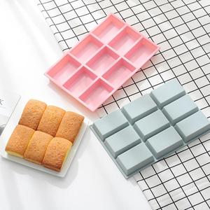M61881 Molde Rectangular Antiadherente de Platino para Hornear Brownies, Molde para Pan, Molde de Silicona <span class=keywords><strong>Fernan</strong></span> Snow - Product Image 1