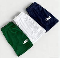 Shorts de basket-ball unisexes décontractés en maille respirante à séchage rapide avec impression en relief, personnalisables avec logo sur le bas du pantalon, pour hommes, collection 2026 OEM ODM