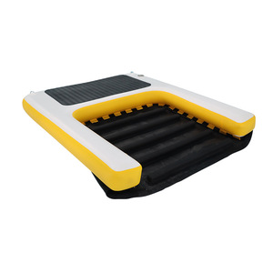 Bơi ngoài trời nền tảng câu cá nổi <span class=keywords><strong>Dock</strong></span> nổi Hàng <span class=keywords><strong>Inflatable</strong></span> nước nổi nền tảng - Product Image 4