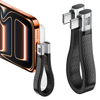 Cable USB4 de 240W y 80Gbps, Tipo C a C, Cable de Video HD 8K, Diseño de Doble Curvatura FPC para Teléfono, Laptop, Banco de Energía