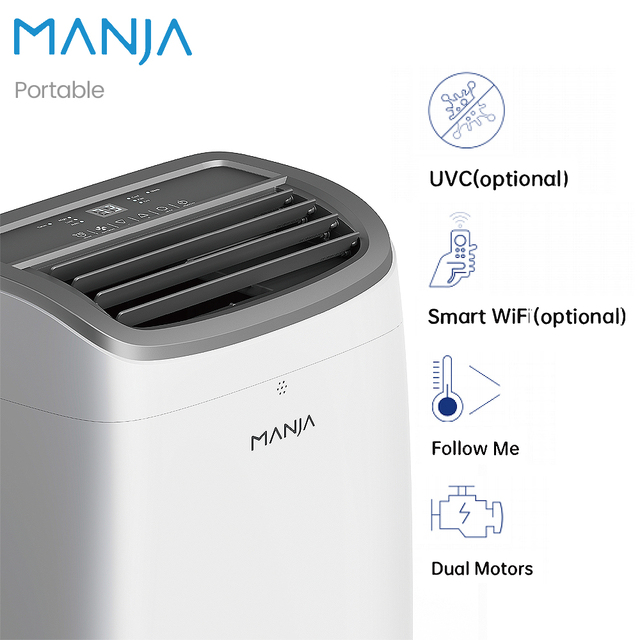 Europe Portable Aircon Unit Inverter AC air Cooler with Smart WiFi High Quality DC Inverter Portable air Conditioners Class A++