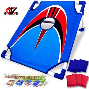 Foldable Portable Outdoor Game Set with Carry <b>Bag</b> <b>Bean</b> <b>Bag</b> Toss Lawn Game for Camping Travel Family Entertainment - Product Image 6