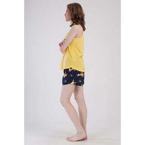 Jupe mi-longue ovale à bretelles pour femme, en coton et élasthanne, style coréen, imprimé à sequins et volants, taille XS, pour le printemps - Product Image 3